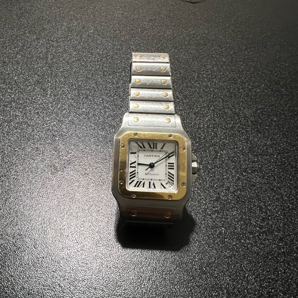 Cartier Santos Galbee.  39mm 2 Toned.